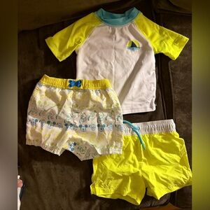 Baby Boys swim suit lot